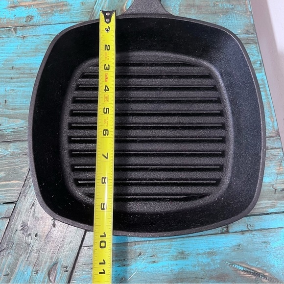Masterclass Cast Iron Grill Pan - Black - Picture 3 of 16